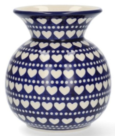 Bunzlau Vase 1630 ml 17 cm Blue Valentine