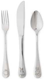 Wrendale Designs Cutlery Set 'Little Wren'- 3-delig