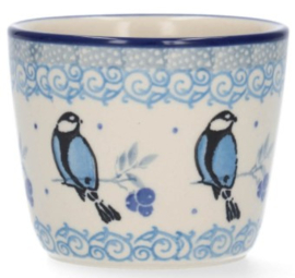 Bunzlau Mug Tumbler 220 ml - Blue Bird -Limited Edition-