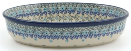 Bunzlau Oval Dish Oval 1550 ml Garland