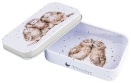Wrendale Designs 'Owlets' Owl mini gift tin