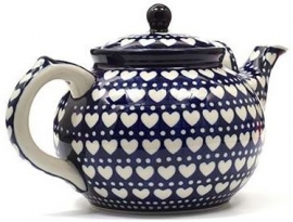 Bunzlau Teapot 2000 ml Blue Valentine