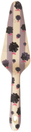 Rice Melamine Cake Server Blackberry Beauty Print 'Follow the Call of the Disco Ball'