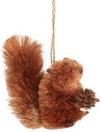 Sass & Belle Woodland Squirrel Brush Animal Decoration