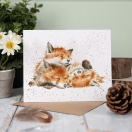 Wrendale Designs 'The Afternoon Nap' Fox Card