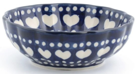 Bunzlau Well Up Bowl 220 ml Ø 12 cm Blue Valentine