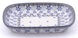 Bunzlau Tray Small 15 x 18,5 cm Belle Fleur