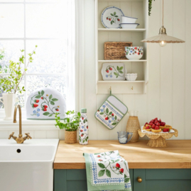 Ulster Weavers Heat Resistant Pot Mat - Strawberry Patch - per stuk