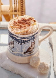 Emma Bridgewater - Christmas Icons - Owl - 1/2 Pint Mug