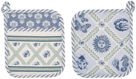 Ulster Weavers Heat Resistant Pot Mat - Coastal Treasures - per stuk