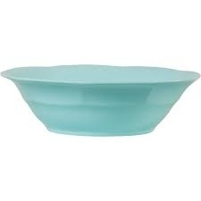 Rice Melamine Cereal Bowl in Dark Mint