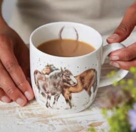 Wrendale Designs 'Side by Side' Horse Mug