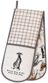 Ulster Weavers Double Oven Glove - Country Dogs