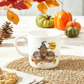 Wrendale Designs Large 'Happy Owl-o-ween'' Mug -Owl-