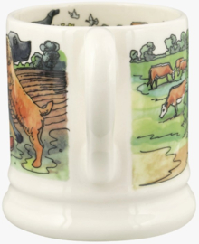 Emma Bridgewater The Good Life Favourite Dog Walks - 1/2 Pint Mug