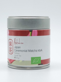 Dames van de Thee -Ceremonial Matcha Premium- blikje 30 gram -bio-