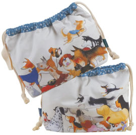 Emma Ball Drawstring Bag - Paw Club