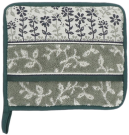 Bunzlau Kitchen Pot Holder Daydream Dark Green