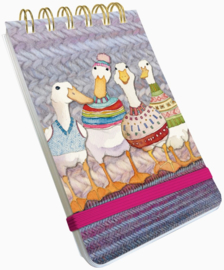 Emma Ball Mini Spiral Pad - Dapper Ducks