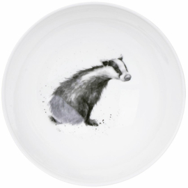 Wrendale Designs Deep Bowl Badger