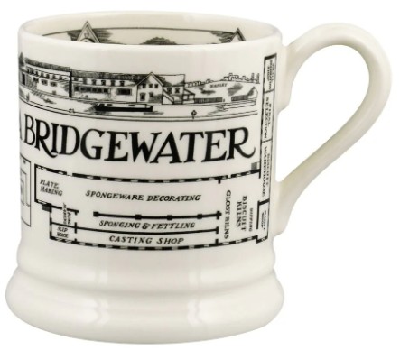 Emma Bridgewater 40 Years! - Factory Plan - 1/2 Pint Mug