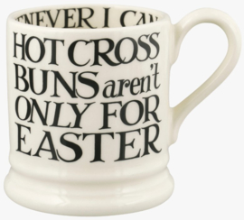 Emma Bridgewater Black Toast Hot Cross Buns 1/2 Pint Mug