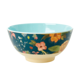 Rice Medium Melamine Bowl - Selma Fall Flower Print *vernieuwd model*