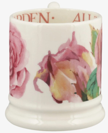 Emma Bridgewater Roses All My Life - Set Of 2 1/2 Pint Mugs Boxed