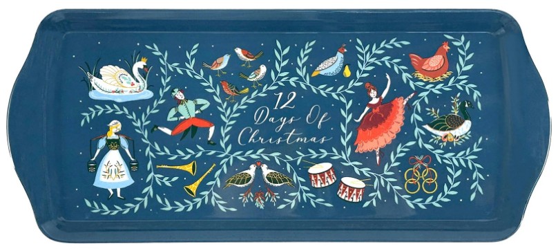 Ulster Weavers Small Tray - 12 Days of Christmas
