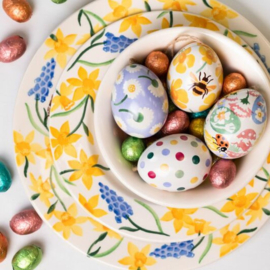 Emma Bridgewater ‘Lavender Daisy’ Mini Egg-Shaped Tin