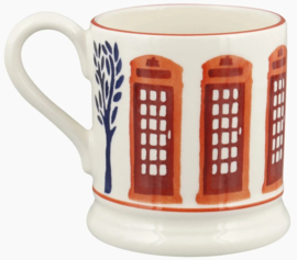 Emma Bridgewater Telephone Box - 1/2 Pint Mug