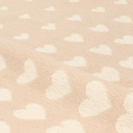 Bunzlau Kitchen Towel - Hearts Sand