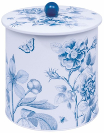 Sanderson - Etchings and Roses - Biscuit Tin