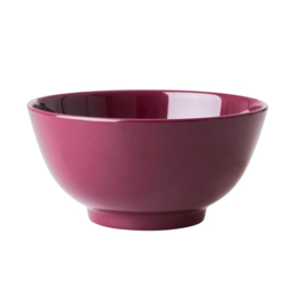 Rice Medium Melamine Bowls 'Dance it Out' Colors - Set of 6