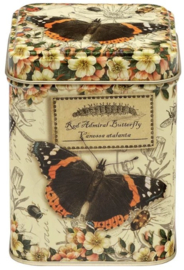 Meander Blikje Vintage Butterflies - Nostalgia