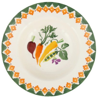 Emma Bridgewater Kitchen Garden - Carrots & Beets - Soup Plate