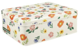 Emma Bridgewater Poppies & Pinks - Rectangular Tin