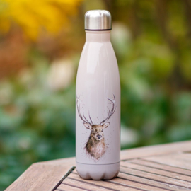 Wrendale Designs 'Portrait of a Stag' Stag Water Bottle 500 ml