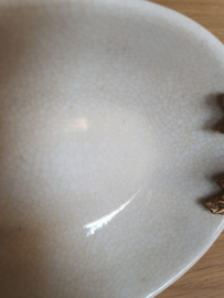 Meander Craquelé Schaaltje met Eekhoorntjes - Brons *b-keuze*