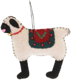 Meander Schaap met Belletje & Hulst -vilt-