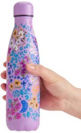 Chilly's Drink Bottle 500 ml Leopard Blossom -mat met reliëf-