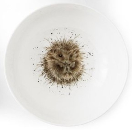 Wrendale Designs Cereal Bowl Hedgehog 'Awakening'