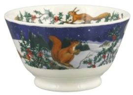 Emma Bridgewater - Winter Animals - Midnight Squirrel - Small Old Bowl