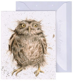 Wrendale Designs 'What a Hoot' miniature card