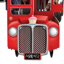 Me&McQ - 3D Wenskaart - The King’s Party Bus