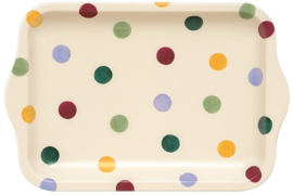 Emma Bridgewater Small Tin Tray Polka Dot