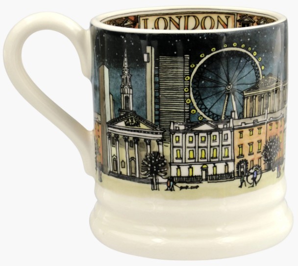 Emma Bridgewater - Cities Of Dreams - London at Night - 1/2 Pint Mug