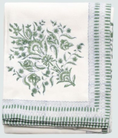 Rozablue Rond Tafellaken - Varmala Green Ø 180 cm