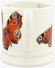 Emma Bridgewater Butterflies Peacock Butterfly 1/2 Pint Mug