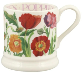 Emma Bridgewater Flowers - Poppy - 1/2 Pint Mug